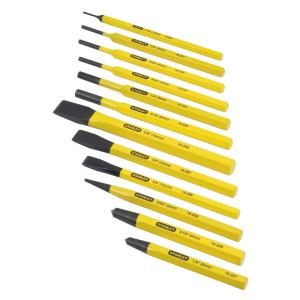 Mandrel And Chisel Set, 12-Piece, Stanley