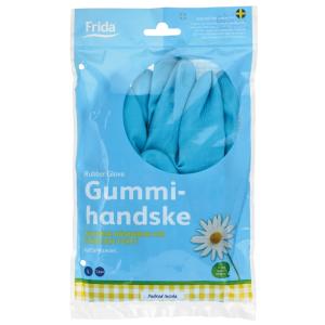 Gummihandsker, Størrelse L, 12stk, Frida