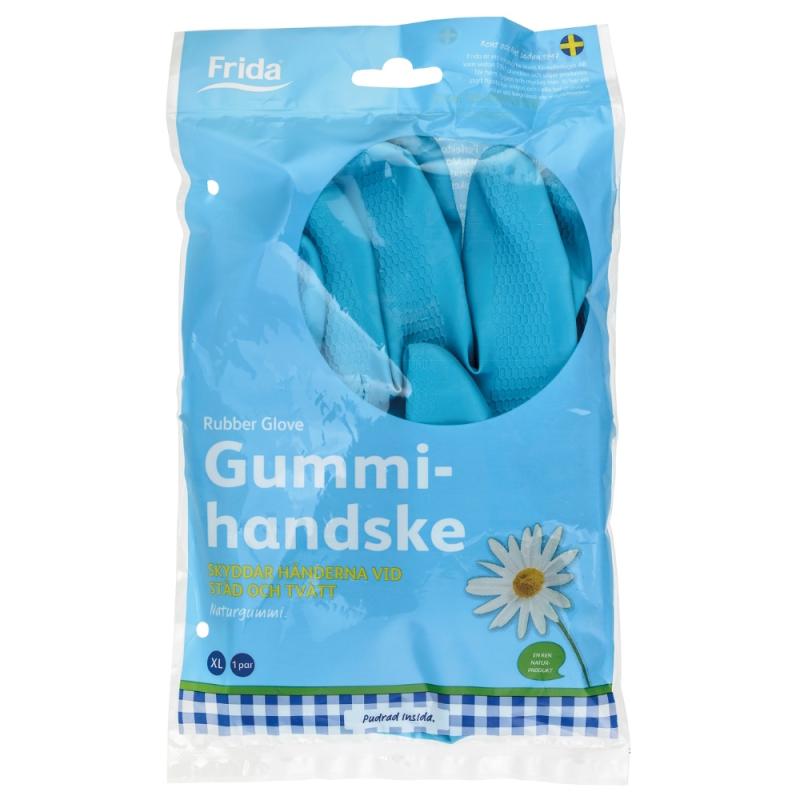 Gummihandsker, Størrelse XL, 12stk, Frida