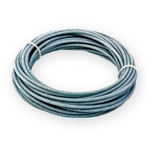 Ståltråd Plastbelagt FZB 42TR PVC2/3mm 10m Gunnebo