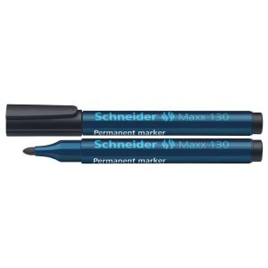 Marking Pen Maxx 130, 1-3mm, Black, 10pcs, Schneider