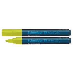 Paint Pen Maxx 270, 1-3mm, Gul, 10stk, Schneider