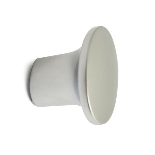 Knop 871 Mat Krom, 5stk, Habo 15749