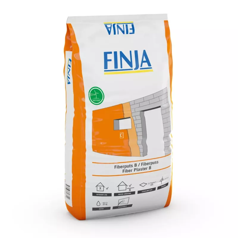 Fiberputs B 40x25kg Finja