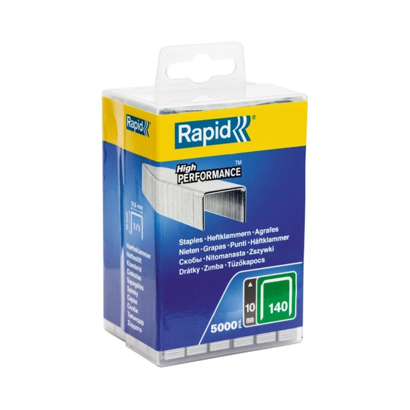 Hæfteklammer 140/10mm PP Æske 5000stk Rapid