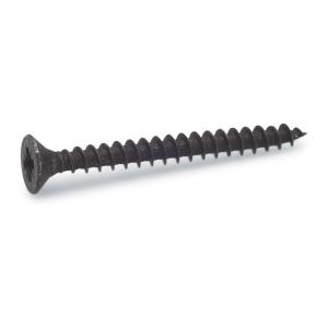 Wood Screw FXH, 4.0x30mm, Black, 10pcs, Fast 280915