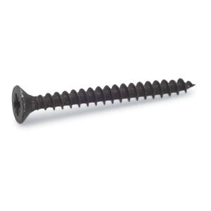 Wood Screw FXH, 5.0x60mm, Black, 5pcs, Fast 280923