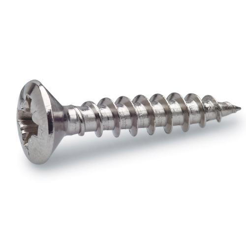 VVS-Skruv Rostfritt Stål A2 Polerad 4stx5pak Fast 281033