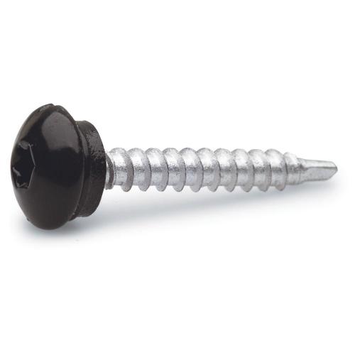 Farmarskruv Lågt Huvud Svart 4,8x35mm 150st, Fast 284983