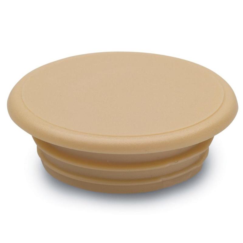 Dækhætte Beige, 20stk, Fast