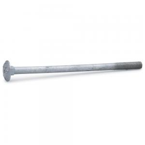 Carriage Bolt 4.6 FZV M8x100mm 50pcs