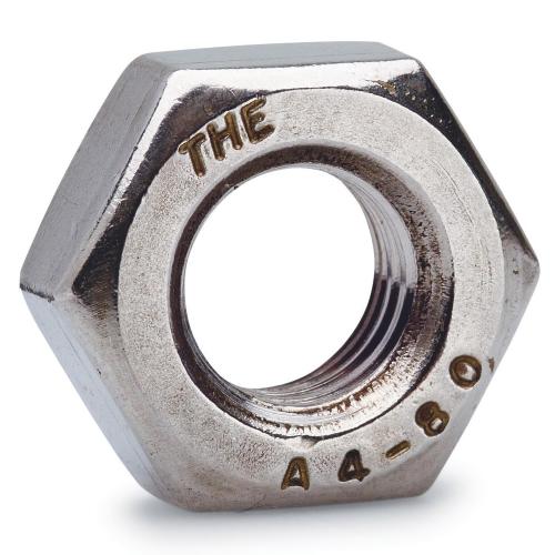 Møtrik Rustfri, A4 M6, 100stk, Fast 277405