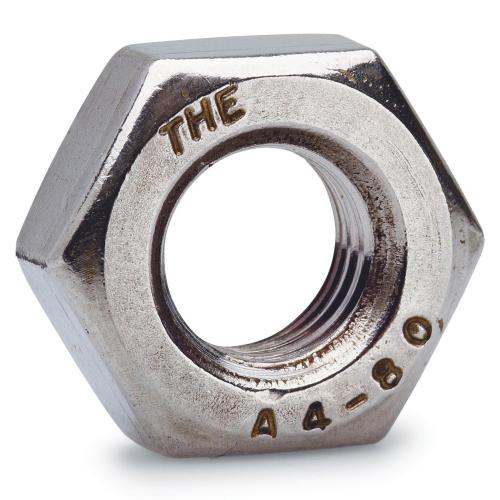 Møtrik M5 8mm Rustfrit Stål Syrefast 10stk Fast 277419