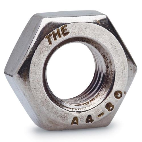 Møtrik M6 10mm Rustfrit Stål Syrefast 10stk Fast 277421