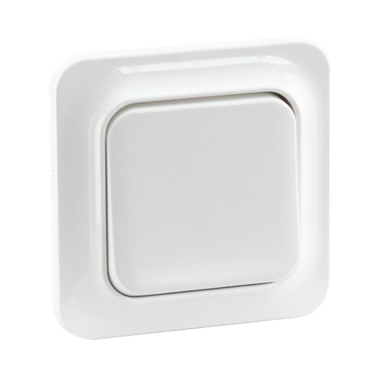Afbryder Trend Trapp 1-Pol 16A 250VAC IP20 Polarhvid Schneider Electric