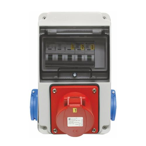 Udbetalingscenter Mini 3Pol, 16A, IP44, Malmbergs 2470380