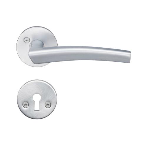 Indvendigt Dørhåndtag 120mm Børstet Krom 3stk Beslagboden B290KMN/3