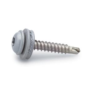 Waterboard Screw, 4.2x25mm, Stainless, Silver, 100pcs, Fast 285625