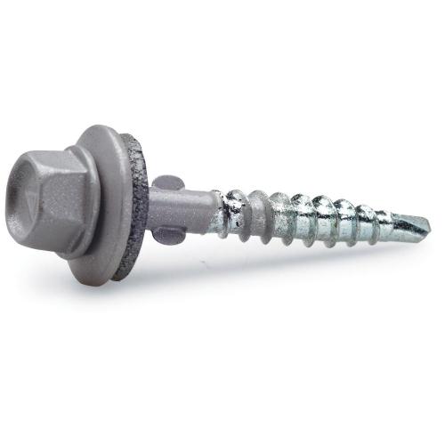 Farmar Skrue Vinge, Sølv, 4,8x35mm, 100stk, Fast 285591