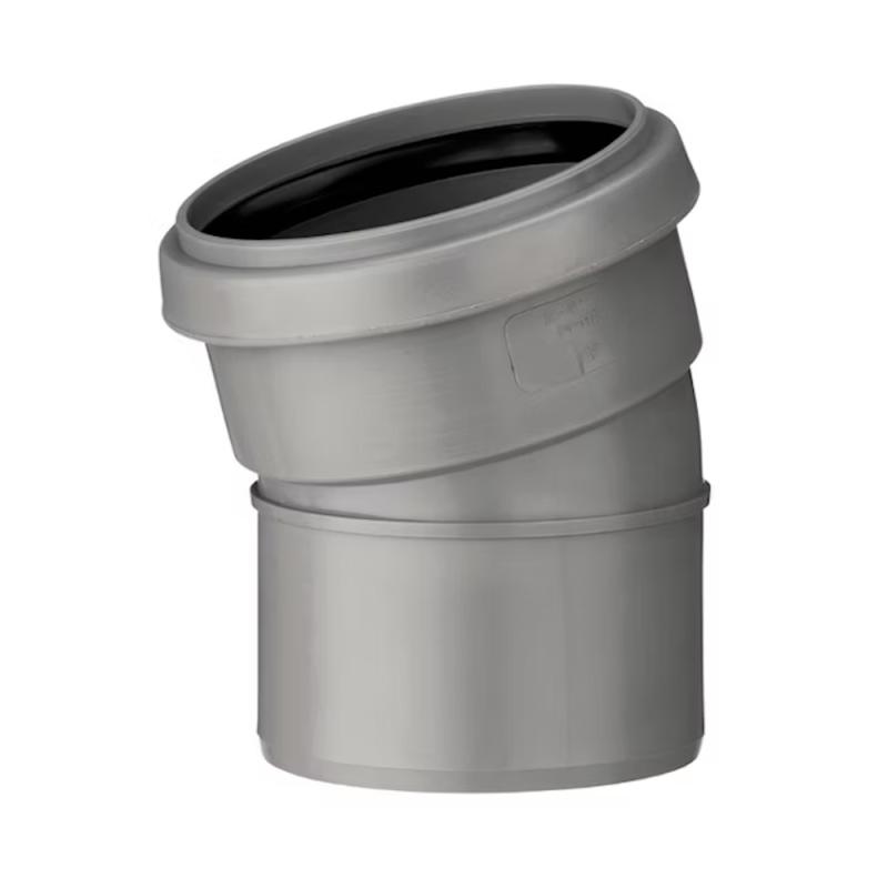 Rörböj 1 Muff Nordisk 75mm 15° Polypropen Inowa