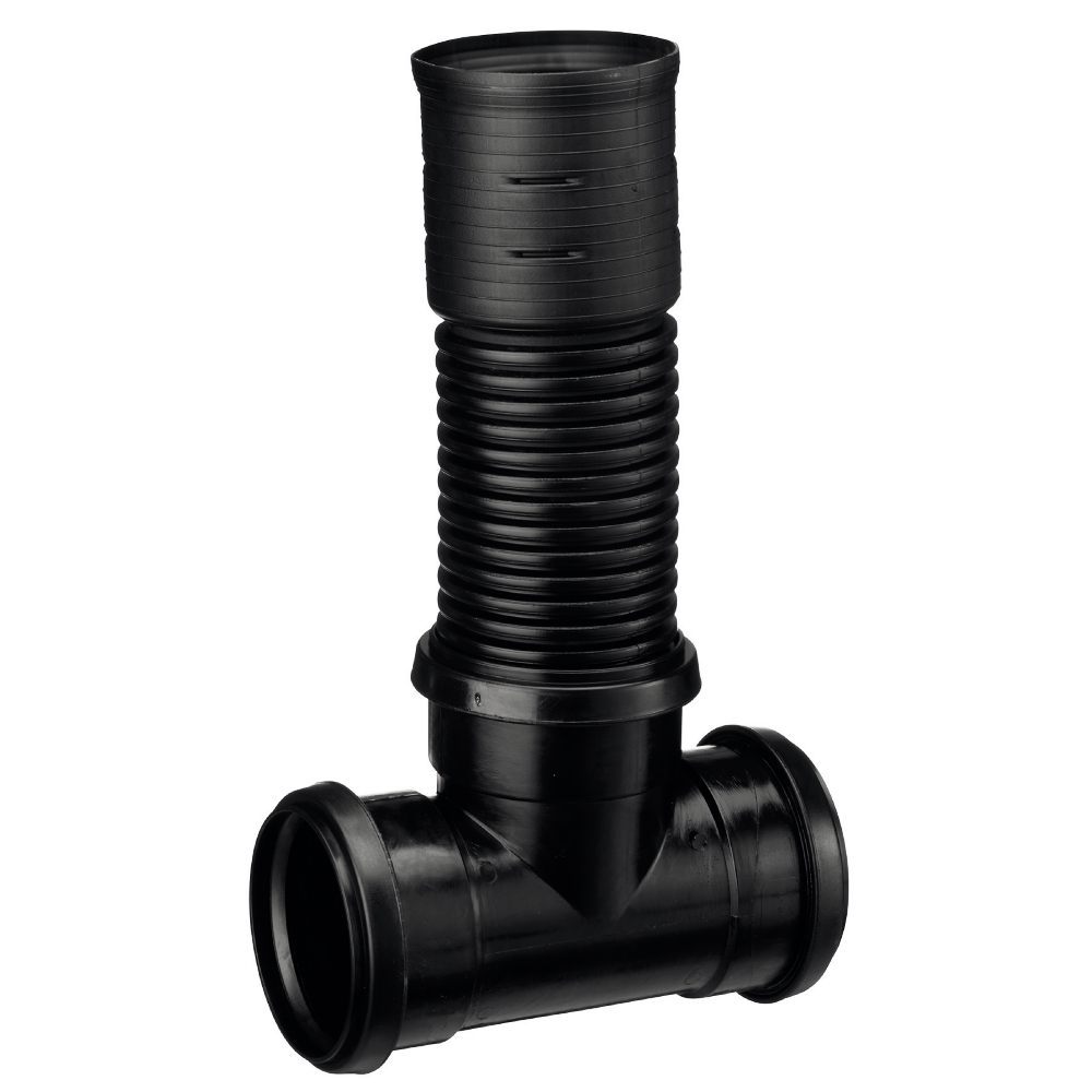 Flexgrenrör PP Med 3 Muffar 110mm Terana