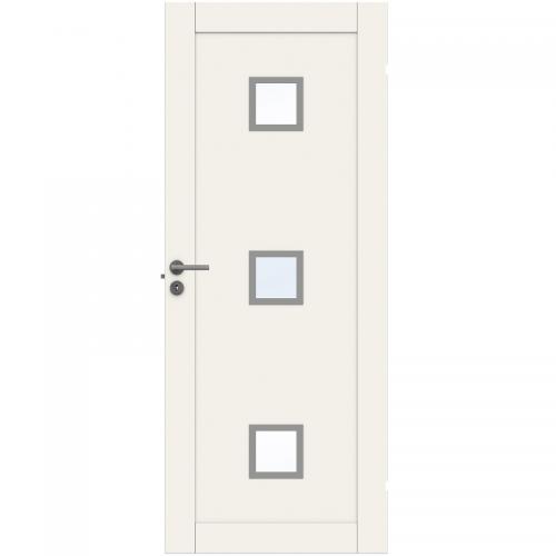 Innerdörr Swedoor Unique 01L GWA320 Glas Vit NCS-S 0502-Y