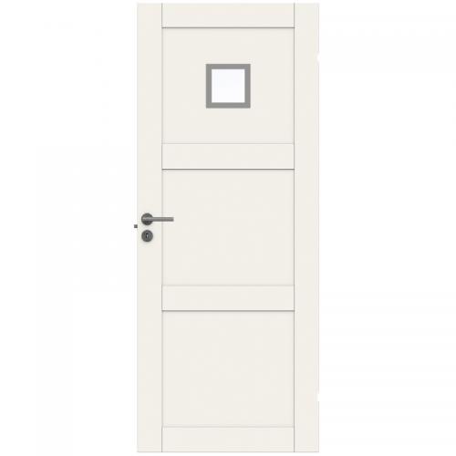 Innerdörr Swedoor Unique 03L GWA120 Glas Vit NCS-S 0502-Y