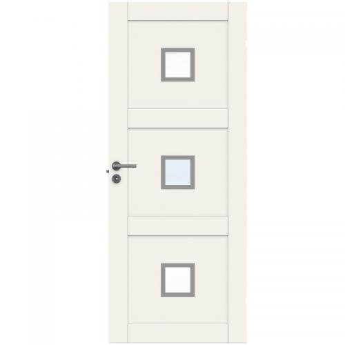 Innerdörr Swedoor Unique 03L GWA320 Glas Vit NCS-S 0502-Y