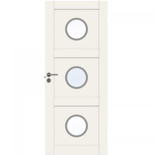 Innerdörr Swedoor Unique 03L GWA330 Glas Vit NCS-S 0502-Y