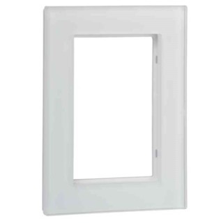 RAM VÄGGUTTAG GLAS VIT EXXACT