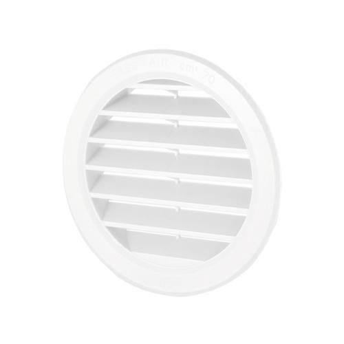 Överluftsdon Ventilgaller 100mm Vit Pax