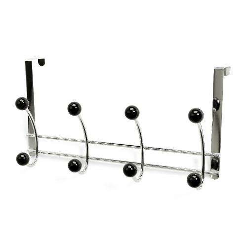 Dørbøjle Bonny 4-Krog, Sort/Krom, Habo 16256