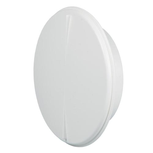 Disc Valve 150mm Round Frame White Fresh