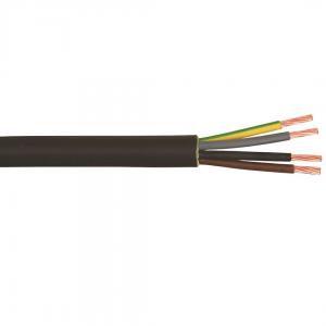 Ground Cable N1XV-R 4G6mm², 0.6/1KV Black, Malmbergs 0004025