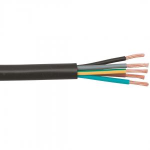 Kabel N1XZ1-R, 5G6mm², Halogenfri Sort, Malmbergs 0004125