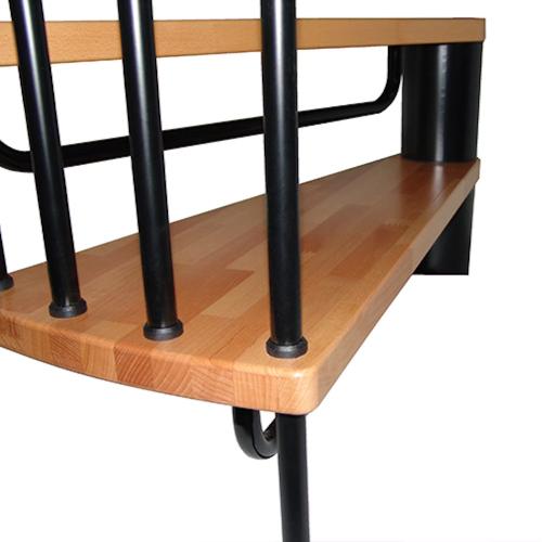 Barnskydd Under Trappsteg 1200-1400mm Svart Byggera