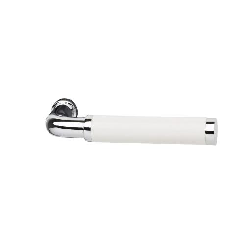 Door Handle 384, White/Chrome, Habo 16315