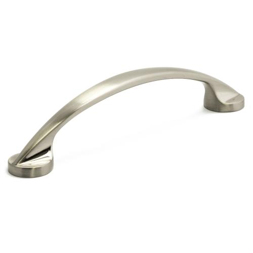 Kökshandtag Loura CC 96mm Borstad Nickel, 2st, Habo 100088