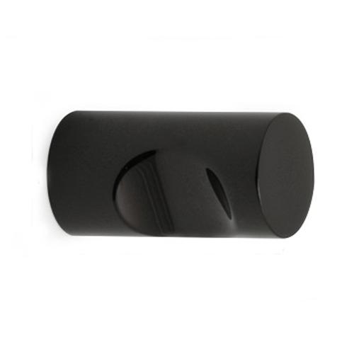 Knopp Isac 12mm Svart Nickel, Habo 100135