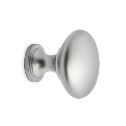 Knop Amadeus 27,5mm Mat Krom, Habo 100117