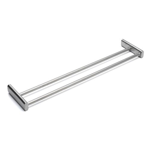 Håndklædeholder Dobbelt Minerva, Rustfri, Habo 16441