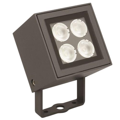 Väggspotlight Brick, LED Mörkgrå, IP65, Malmbergs 9977019