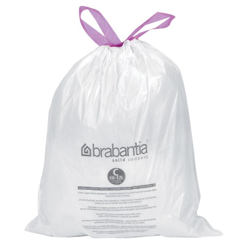 Avfallspåsar, Storlek C, 12L, 12st, Brabantia