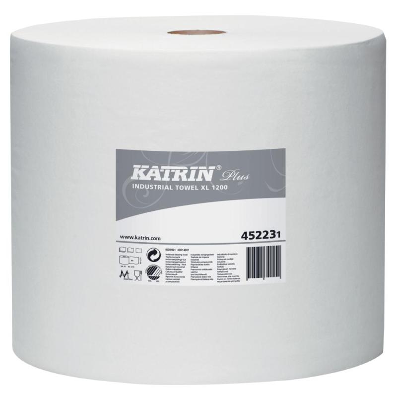 Torkpapper Plus XL 1200 Industri Katrin