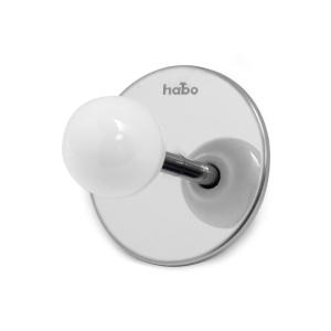 Hook Pearl Self-Adhesive, White, 5pcs, Habo 100367