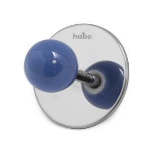 Hook Pearl Self-Adhesive, Blue, 5pcs, Habo 100369