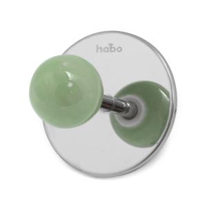 Hook Pearl Self-Adhesive, Green, 5pcs, Habo 100370