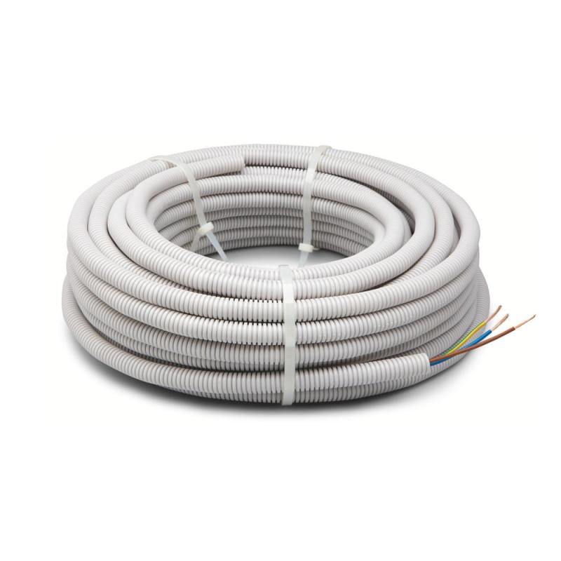 Flexrør 3422 FK Med Kabel 3G1.5, 25m, Bårebo 962100
