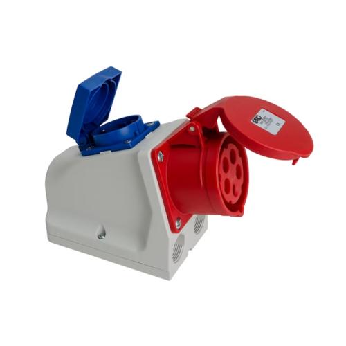 Vægstik Med Schuko-Stik CEE 1-Faset 230V IP44 Garo