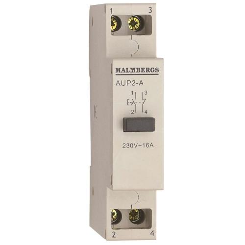 Trykafbryder 1SL+1BR, 16A, Malmbergs 2149310